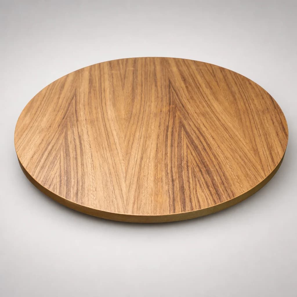 Centro de Mesa Giratorio de Madera Parota — Lazy Susan